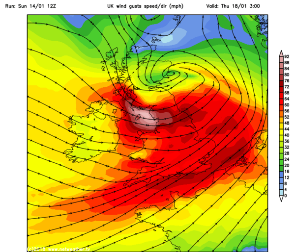 Potential very severe weather on Weds 17th/Thurs18th