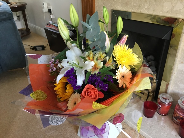 Does this look like a £40 bunch of flowers?