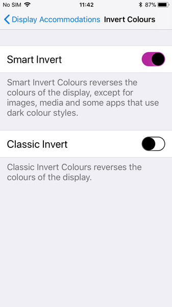 Please could you make your app accessible to those of us with visual impairments?