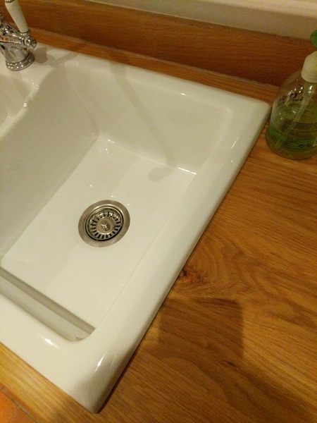 Wooden kitchen worktops