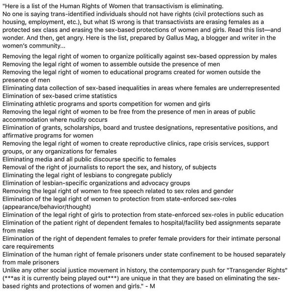 Asked to see MP about trans issues. What do I say to their aide?