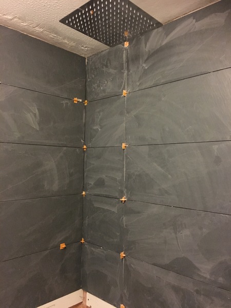 Flooring to complement grey tiles