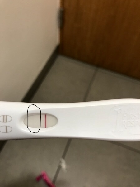 Is this a line or am I seeing things??