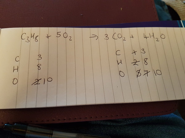 Help with balancing chemical equations