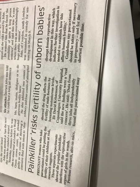 August 2018 #2 Nausea and first scans!