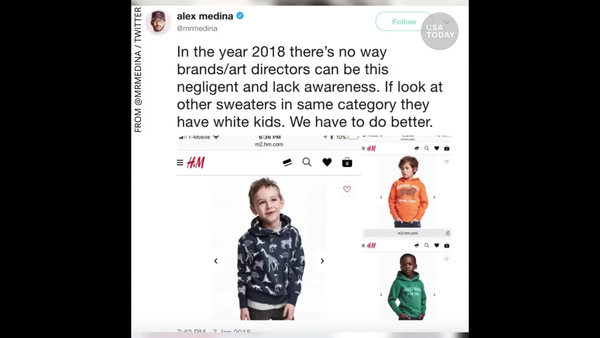 H&M mother has said for people to 'get over it'