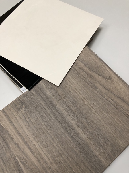 What flooring with this kitchen?