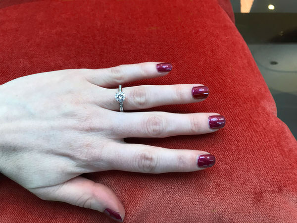 UK moissanite engagement ring?