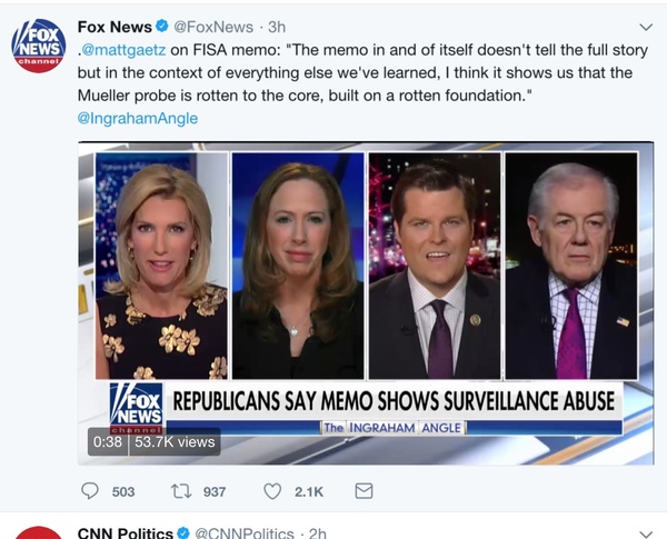 The one in which Trump orders his staff to fire Mueller, and they give him the finger