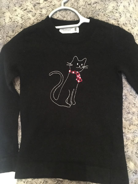 To ask if you've seen this jumper I ruined?!