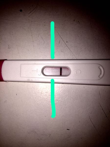To ask if you can see a line?