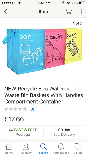 To ask what recycling bins you have