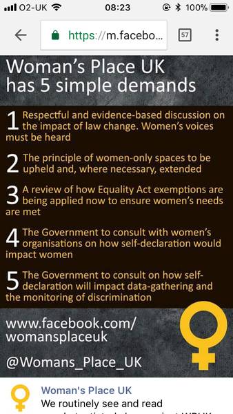To think that women should be able to request a female doctor or nurse?