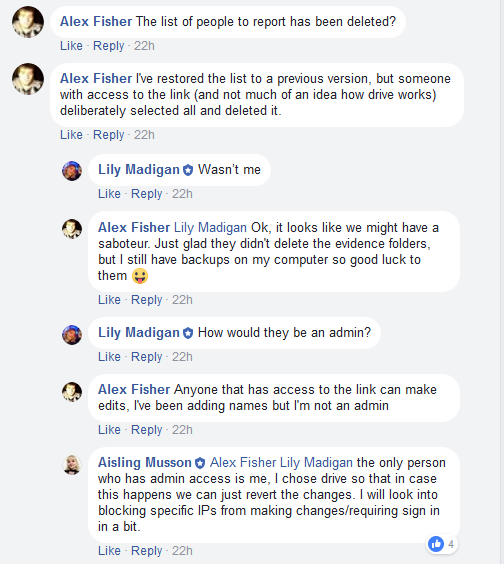 Labour Against Transphobia Facebook group