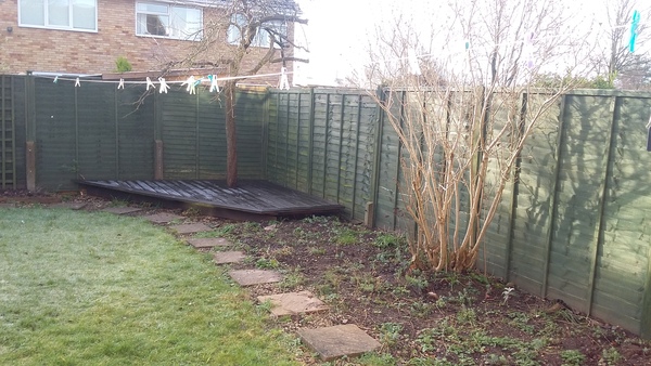 To remove the lawn in a family garden?
