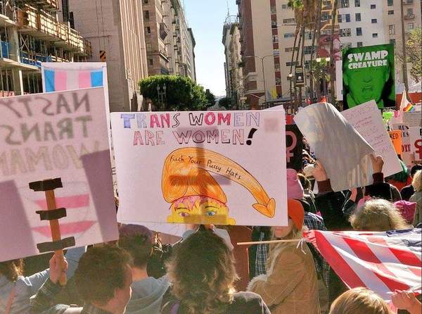 Monroe Bergdorf on the Women’s March