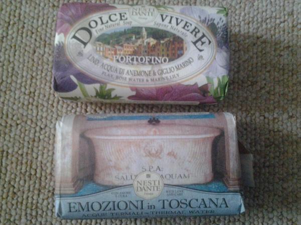 Soap bars, I can't believe the difference it's made to my hands