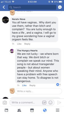 Hungry Hearts Performance Band - Vagina Anthem censored