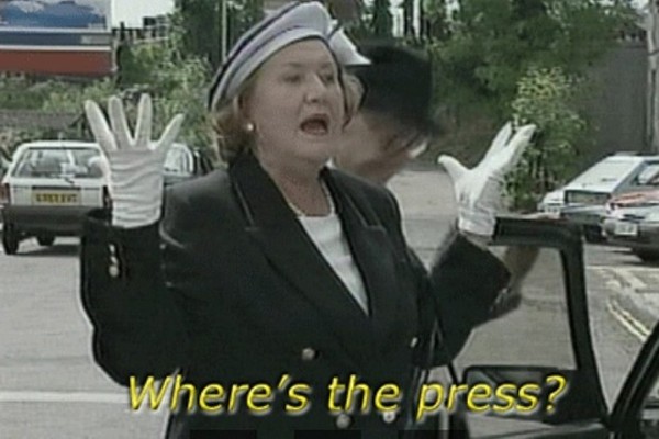 In a fury re queue in cafe who was first
