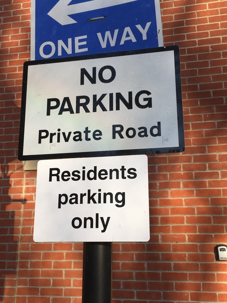 AIBU to be fuming at this CF and my lack of rights?! (Parking thread)