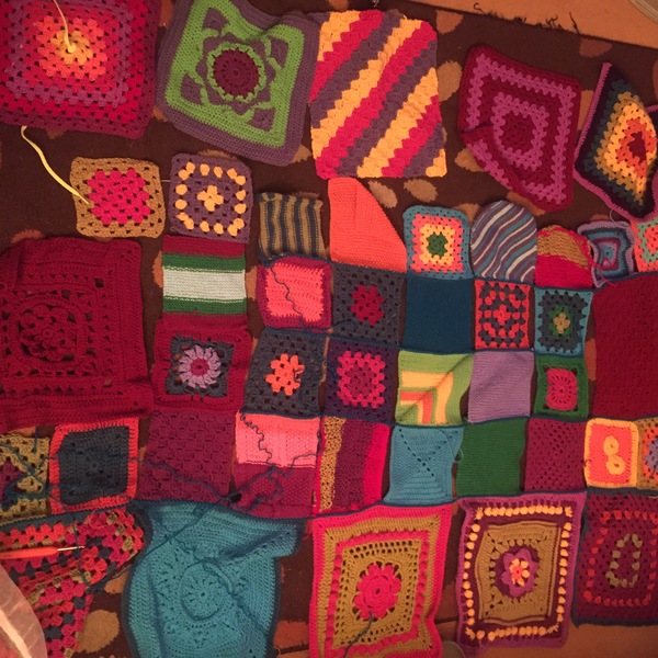 Fledglings flying through craft stash in 2018