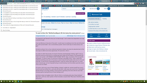 Weird behaviour with "back" button in browser - anyone else?