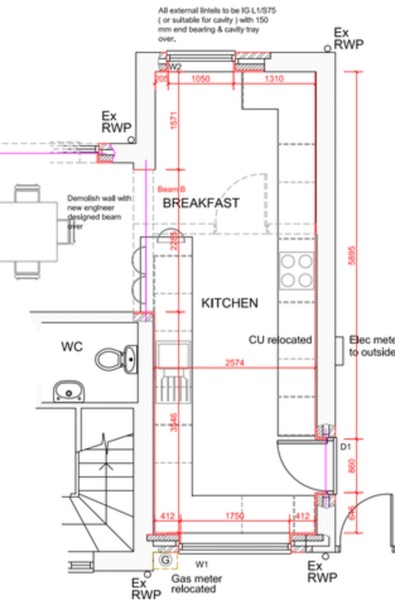 Where would you put a fridge