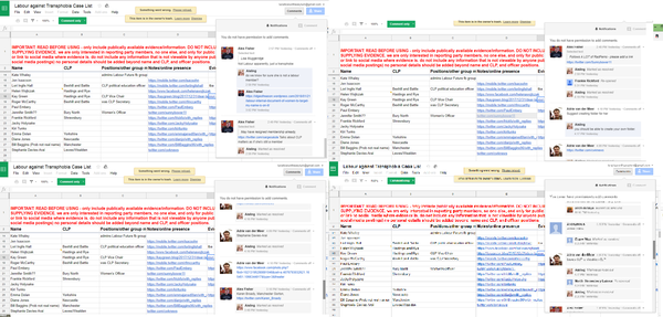 Labour Against Transphobia Facebook group