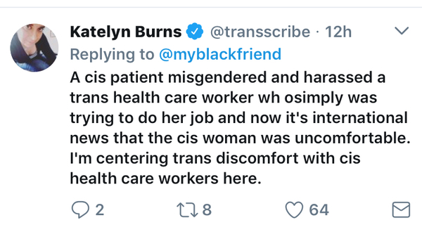 To think that women should be able to request a female doctor or nurse?