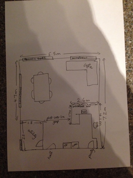 Anyone fancy helping me with kitchen layout? Floorplan included!