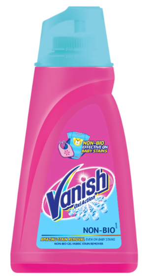 UK MNer with a DC aged 3 or under? Want to try Vanish Non-Bio Gel Fabric Stain Remover? - £300 voucher to be won! NOW CLOSED