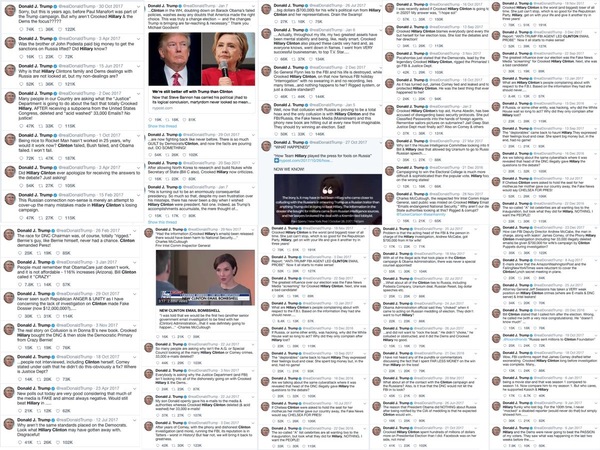 He is the very model of a Very Stable Genius: Trump cont