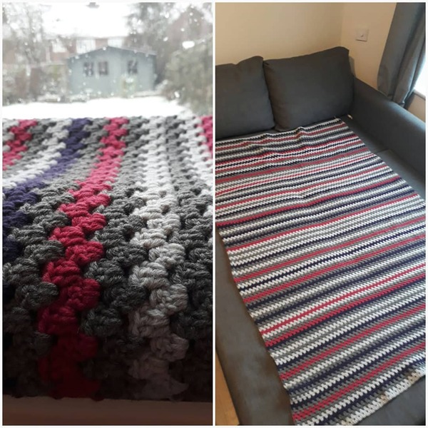 Crochet blanket - help with colours