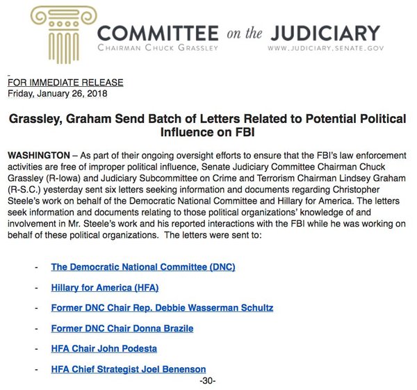 The one in which Trump orders his staff to fire Mueller, and they give him the finger