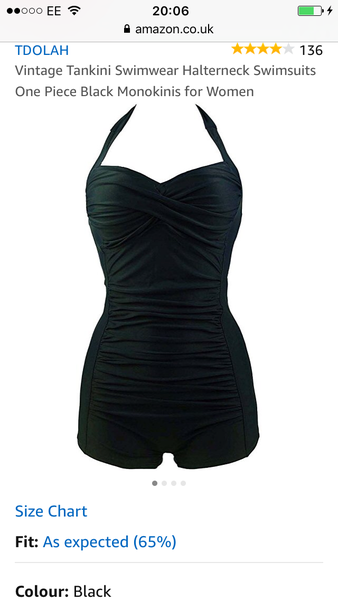 Why can't I find a swimsuit that doesn't cost the earth but still stops my boobs touching my knees?