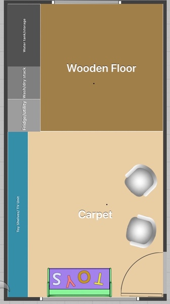 Is a playroom come utility a bonkers idea? (Diagram)