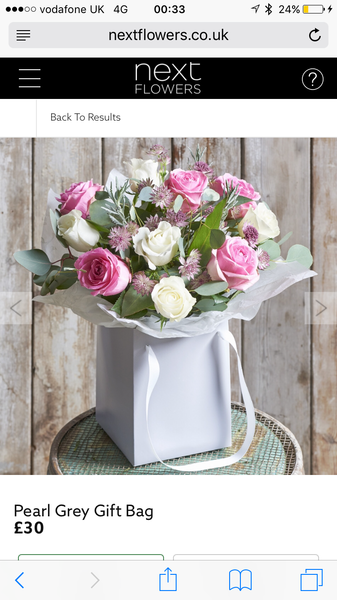Does this look like a £40 bunch of flowers?