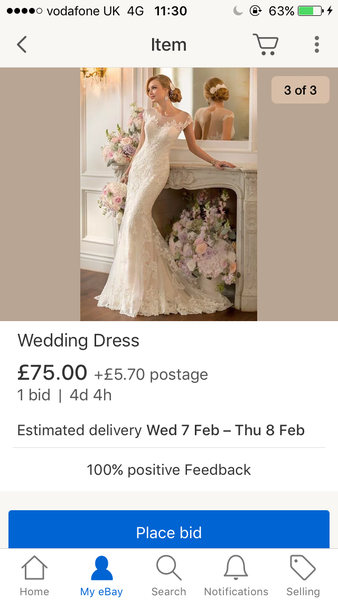 To think choosing your wedding dress is not the magical experience I have been peddled?!