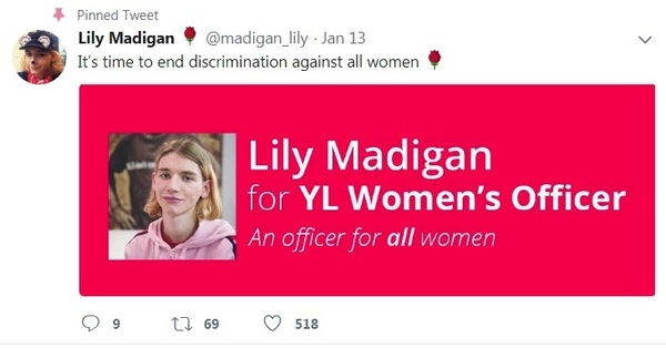 LP  Women's Officer trying to get women ejected from LP!