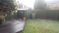 To remove the lawn in a family garden?