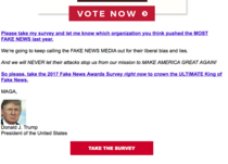 All Trump sees is green. All we see is a traitorous orange menace. Who is right? Place bets now!! (Trump continued)