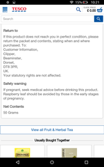 Raspberry leaf tea