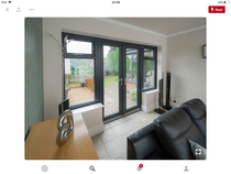 2.9m Patio Doors with Side Window Panels