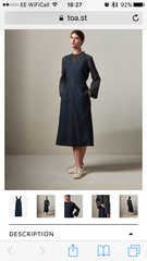 Pinafore dress pattern for an adult