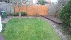 To remove the lawn in a family garden?