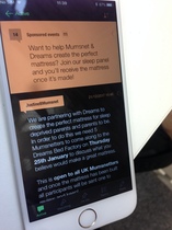 Please could you make your app accessible to those of us with visual impairments?