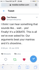 Jennifer James has been suspended