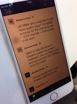 Please could you make your app accessible to those of us with visual impairments?