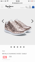 Which colour trainers?