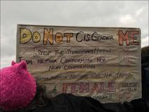 Monroe Bergdorf on the Women’s March